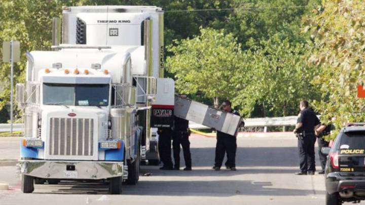 Desesperación en EE UU: Camiones frigoríficos como morgues temporales