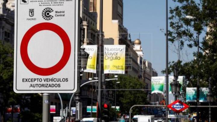 Anulación de Madrid Central: ¿se podrán recurrir las multas?
