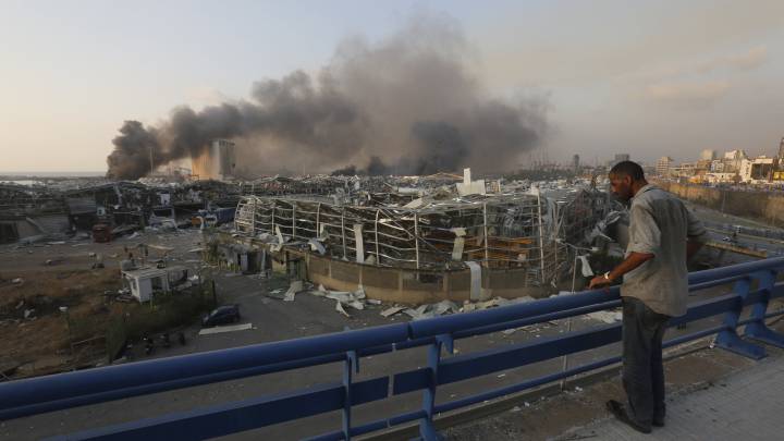 Explosión en Beirut (Líbano)