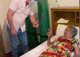 La abuela de Roberto Carlos supera el coronavirus