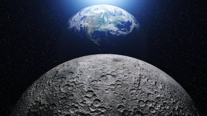 Luna Tierra Cohete Asteroide NASA
