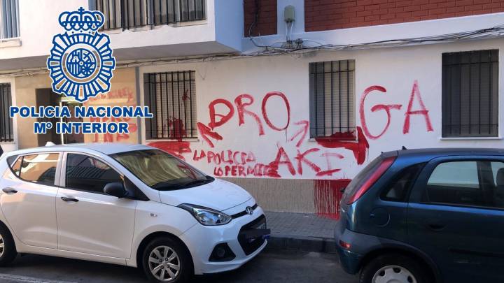 Cádiz droga pintada vecinos detenido