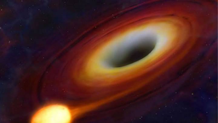 Universo Agujero negro Destructor átomos