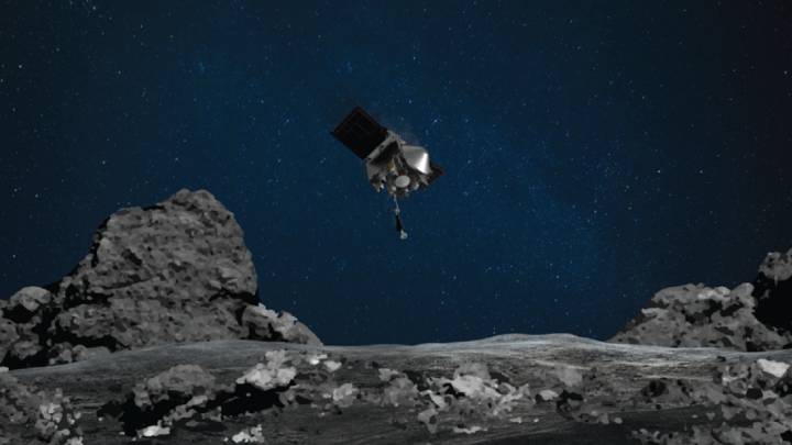 La OSIRIS-Rex se la juega en diez segundos sobre un asteroide