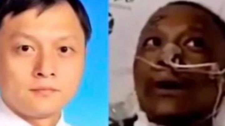 Reaparece Yi Fan, el médico chino que cambió de color por el tratamiento contra la COVID-19
