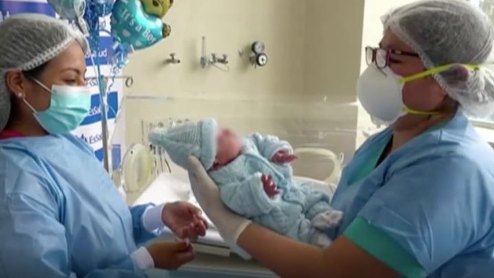 Jorgito, el bebé que superó la COVID-19 tras cuatro meses de lucha