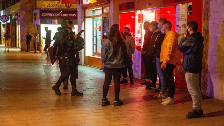Noche con altercados en León y Logroño