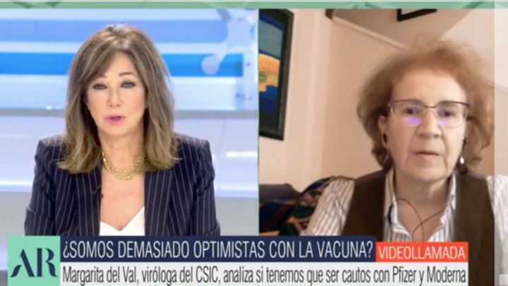 Margarita del Val: "Estas vacunas no me convencen para nada"