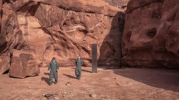 La historia del monolito descubierto en Utah y su misteriosa desaparición