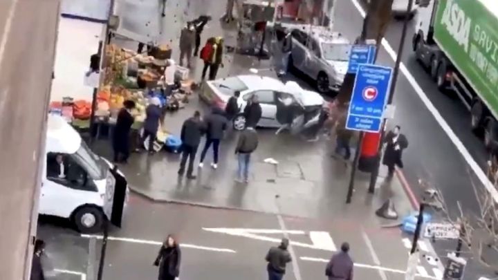 Atropello Londres coche peatones heridos