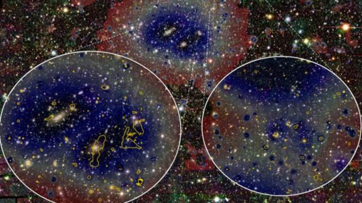 Consiguen la mayor imagen jamás captada de la 'telaraña cósmica'