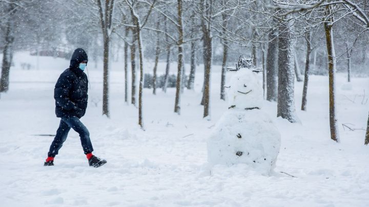 Se espera nevada histórica en Madrid: estas serán las zonas más afectadas