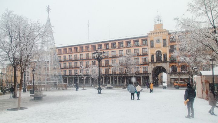 Nieve en Castilla-La Mancha: alerta roja por Filomena en Toledo, Cuenca, Albacete y Guadalajara