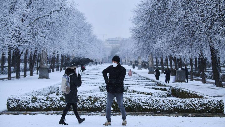 Filomena pone a Madrid en alerta roja por nevadas, el nivel máximo