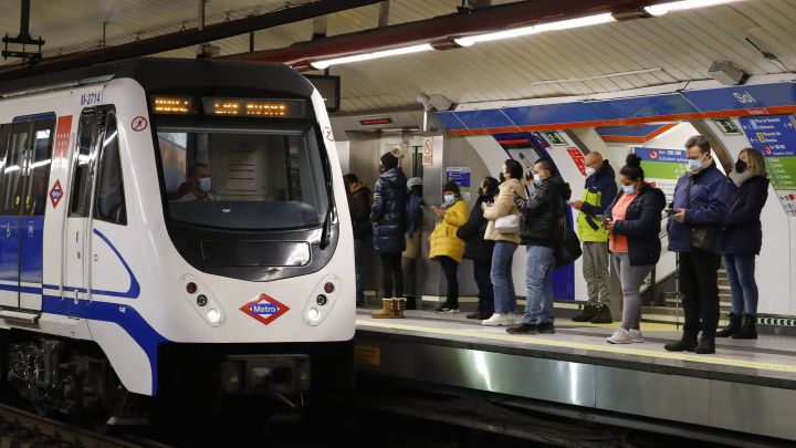 Madrid filomena borrasca transporte metro renfe cercanías