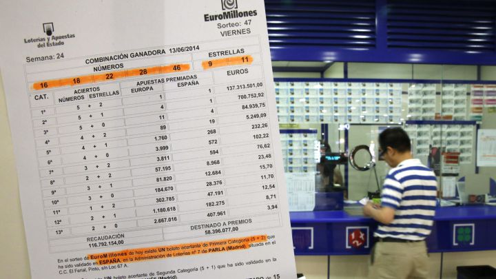 Euromillones: comprobar los resultados del sorteo de hoy, martes 19 de enero