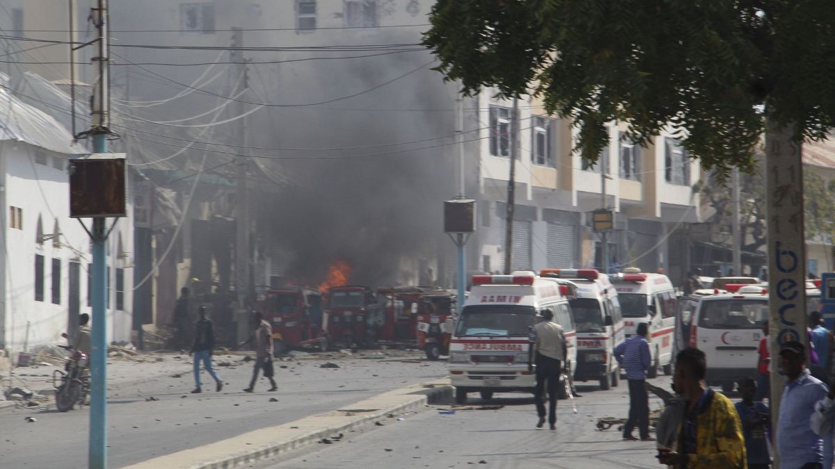 Car bomb explosion in Somalia Mogadishu kills at least Seven