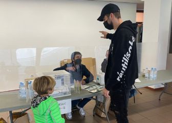 Sorpresa de Piqué al votar