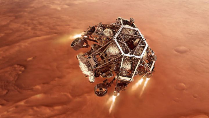 Así será el peligroso aterrizaje del Perseverance de la NASA en Marte