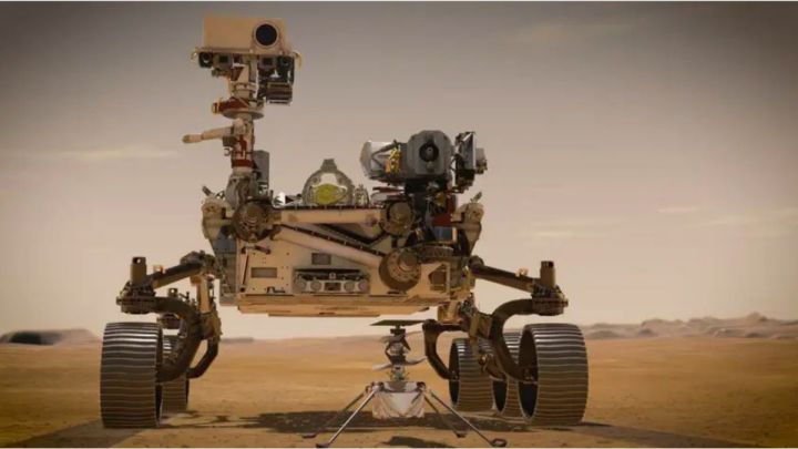 NASA Marte Perseverance Ingenuity helicóptero señales