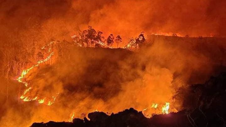 Cantabria, envuelta en llamas: 56 incendios en 24 horas