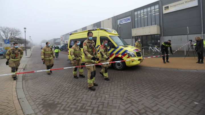 Fuerte explosión cerca de un centro de pruebas de COVID-19 en Países Bajos