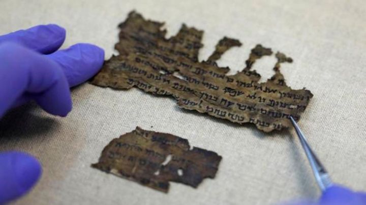 Manuscrito bíblico Israel Mar Muerto hallazgo descubrimiento 