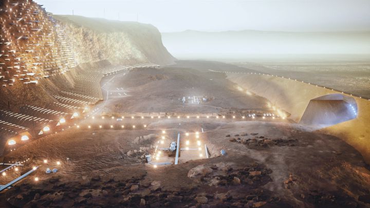 Nüwa: así es el proyecto de ciudad sostenible en Marte
