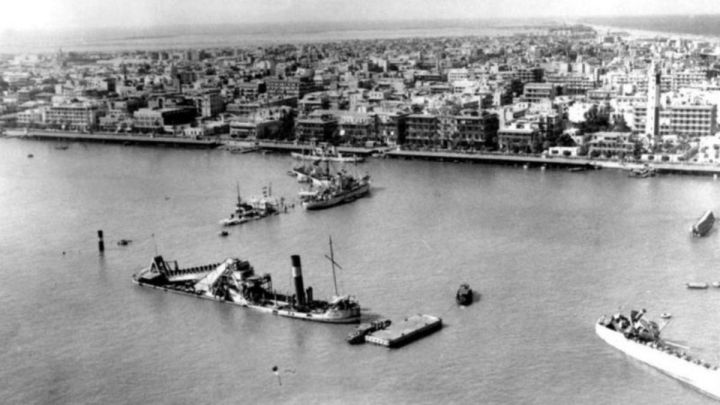 Canal de Suez bloqueo historia Nasser guerras Egipto
