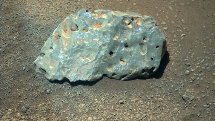 NASA Perseverance Marte roca láser fotografía