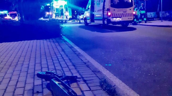 Comunidad de Madrid accidente joven atropellado patinete