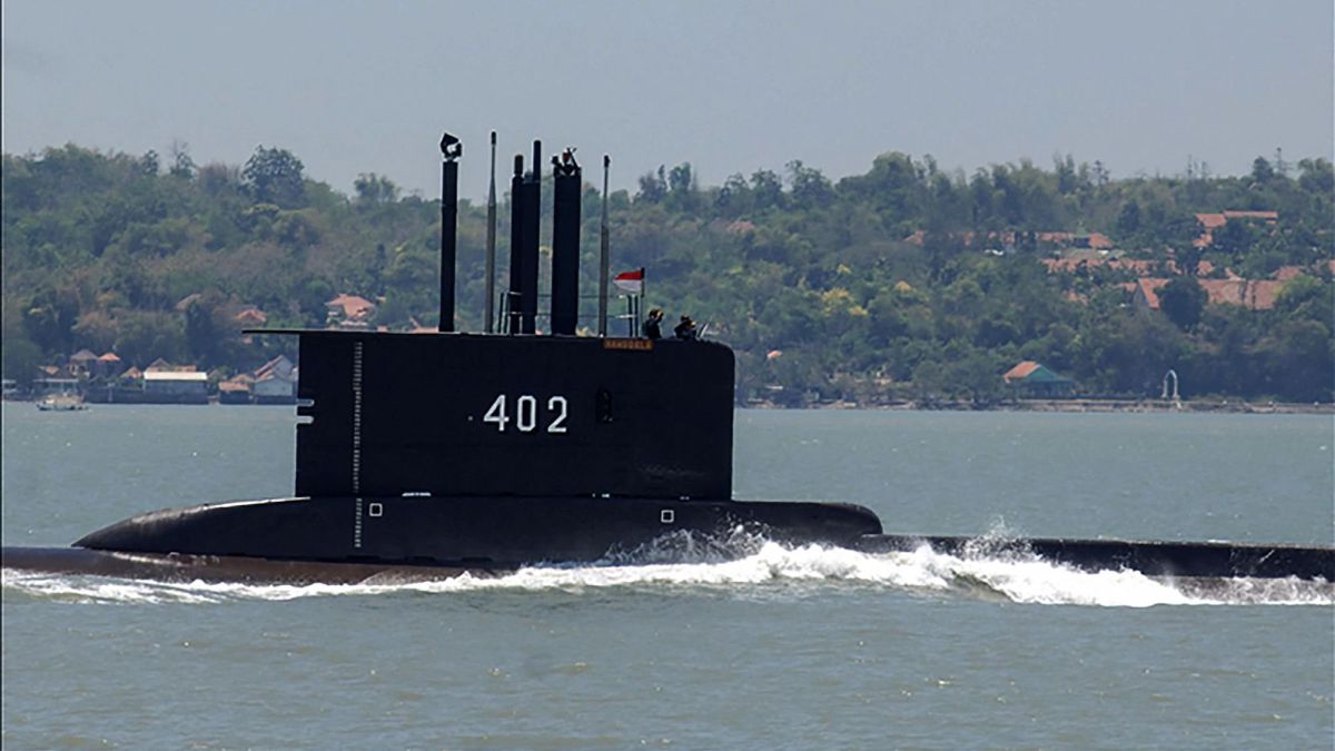 Indonesia searches for a missing submarine