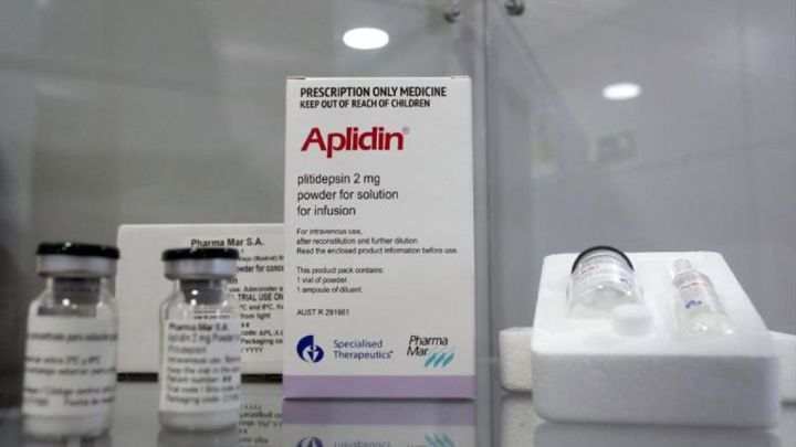 El Aplidin, medicamento contra la COVID, se probará en 18 hospitales españoles