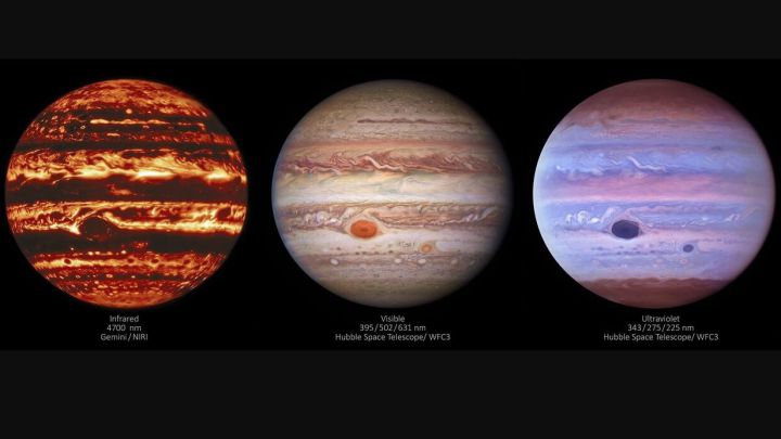 Captan un enigmático aspecto de la Gran Mancha Roja de Júpiter