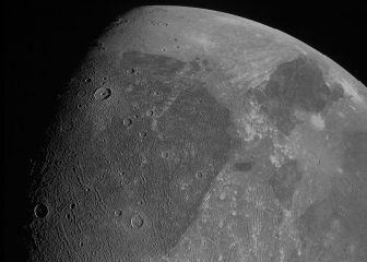 Juno envía las primeras imágenes de Ganímedes, la luna gigante de Júpiter