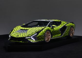 Crean un Lamborghini con piezas de LEGO a escala real