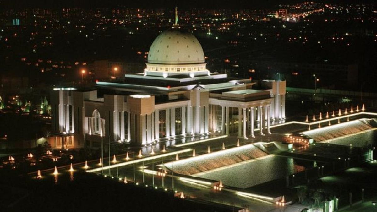 Туркмения Ашхабад дворец