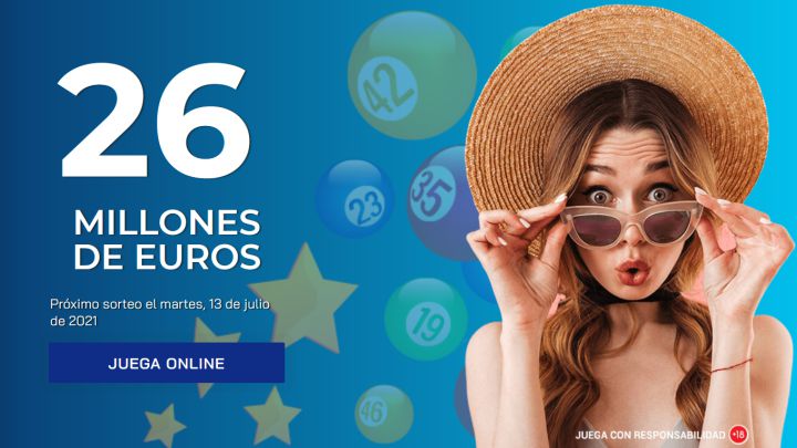 Euromillones: comprobar los resultados del sorteo de hoy, martes 13 de julio