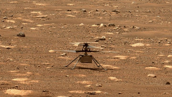 El Ingenuity muestra un terreno intrigante en Marte