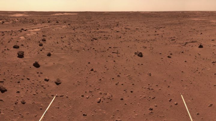 El rover chino Zhurong capta nuevas imágenes inéditas de Marte