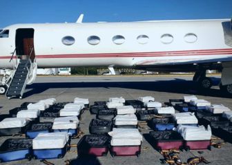 Detenido un español con 1.300 kilos de cocaína en un avión privado