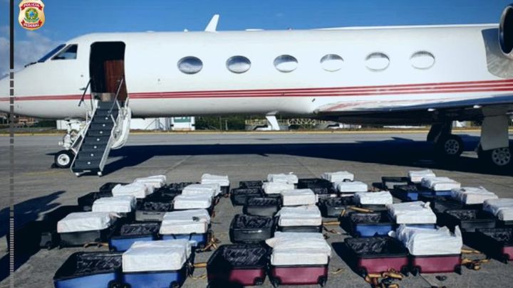 Detenido en Brasil un español que llevaba 1.300 kilos de cocaína en un avión privado
