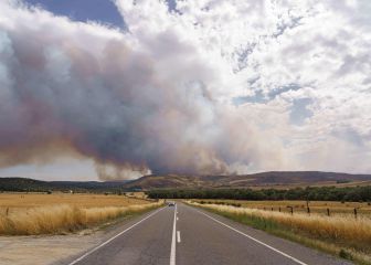 Grave incendio en Ávila: arrasa más de 10.000 hectáreas