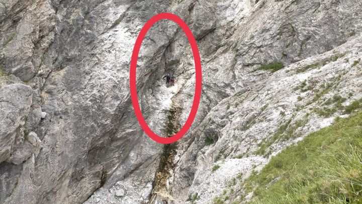 Rescatan a unos montañeros tras tres días en los Picos de Europa