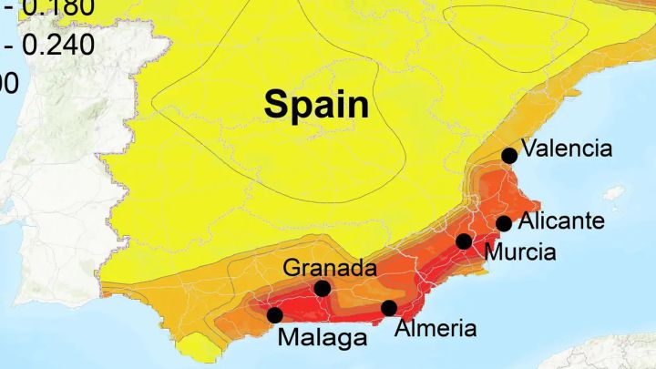 Un estudio señala las ciudades españolas con más riesgo de terremoto