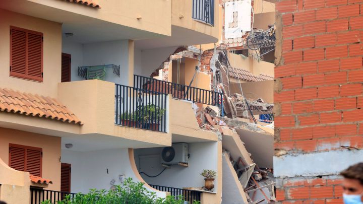 El motivo del derrumbe del edificio de Peñíscola