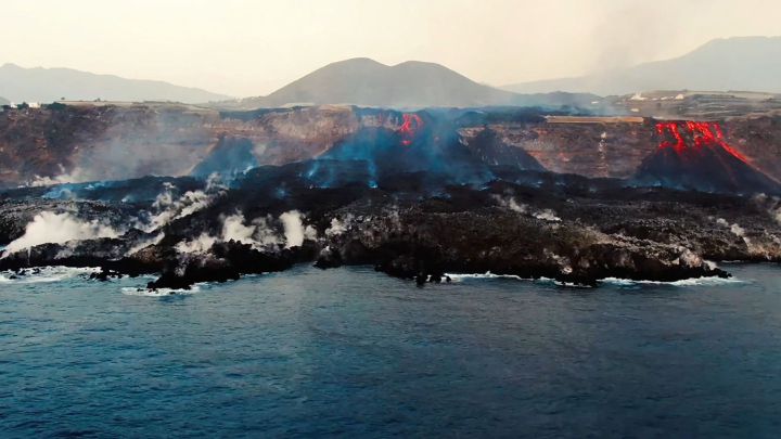Las espectaculares imágenes del CSIC sobre la situación del volcán