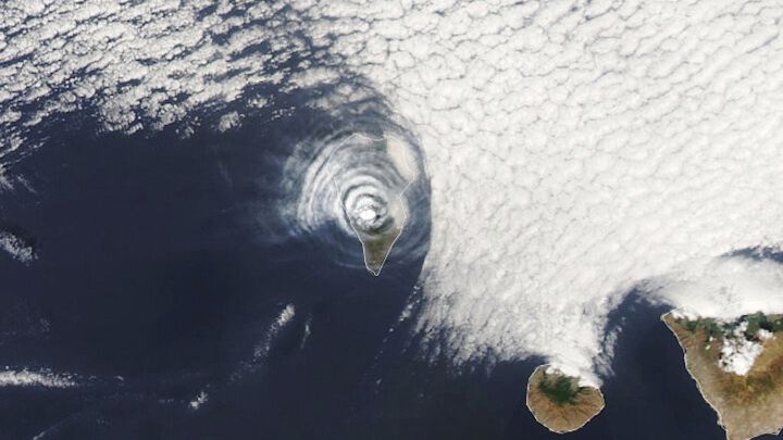 La NASA detecta cielo de caballa en La Palma: ¿qué es y por qué se produce este fenómeno?