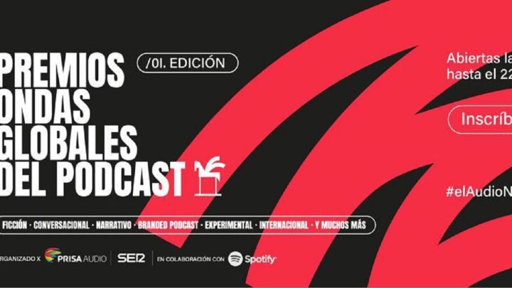 PRISA Audio y Cadena SER lanzan, en colaboración con Spotify, los Premios Ondas Globales del Podcast