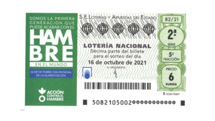 aceptar labio Privilegio Lotería Nacional: comprobar los resultados del Sorteo de hoy, sábado 16 de  octubre - AS.com
